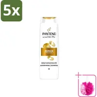 Pantene 5 flacons de shampooing Pro-V Repair & Protect - 250 ml - Lot de 5