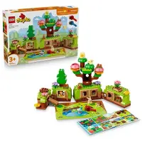 LEGO DUPLO Découverte de la Forêt avec Animaux Sauvages 10480, Jeu Éducatif 3+ Ans, Jeu de Construction