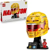 LEGO Scuderia Ferrari HP Casque Lewis Hamilton, Maquette F1, Édition 43022