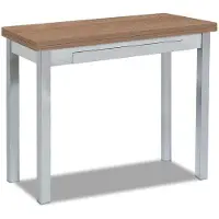 OEM Table pliante, stratifiée, en chêne Tennessee, 80x40 cm