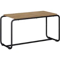 Syfax Support TV 80 x 35,5 x 42 cm, en bois stratifié imitation chêne artisanal