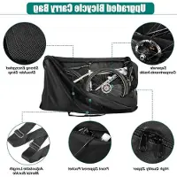 Markenlos Sacoche de vélo robuste et étanche, adaptée aux vélos de 24 à 29 pouces, avec bandoulière, idéale pour les VTT, les vélos de route et les vélos pliables