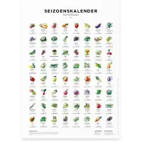 Merkloos Calendrier des saisons pour les fruits et légumes