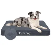 Merkloos Coussin de lit pour chien de remplacement, imperméable et lavable