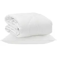 Merkloos Ensemble couette et taies d'oreiller pour toutes saisons