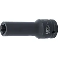 Bgs Douille de force profil E, profond Entraînement Carré intérieur 20 mm (3/4") SW E24 mm - 5349