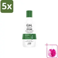 Guhl 5 flacons de shampooing Kracht & Volume - 250 ml - Pack économique - 5 pièces