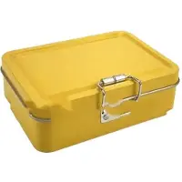 OEM Boîte de rangement, design étanche, construction métallique durable, format A5