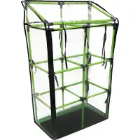 Bio Green BioGreen housse pour treillis City Jungle, 62 x 32 x 97 cm, PVC, noir