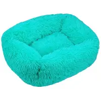 Sonstiges Lit orthopédique pour chien, forme rectangulaire, rembourrage moelleux, modèle "nuage", taille XS, 45x35 cm, couleur verte