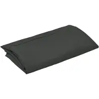 vidaXL Housse de remplacement pour parasol de jardin, couleur anthracite, 300 cm, en polyester, résistant aux UV