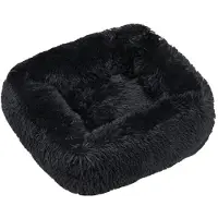 Sonstiges Lit orthopédique pour chien, forme rectangulaire, rembourrage moelleux, modèle "nuage", taille XXL, 110 x 90 cm, couleur noire