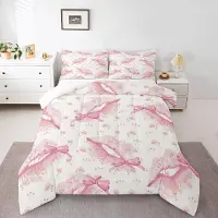 Merkloos Ensemble de couette avec motif rouge à lèvres pour enfants