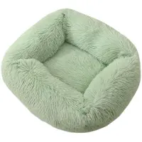Sonstiges Couche en peluche pour animaux de compagnie, couleur verte, taille M