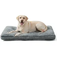 Sonstiges Lit pour chien, lavable, moelleux, gris, dimensions : 90 x 60 x 9 cm