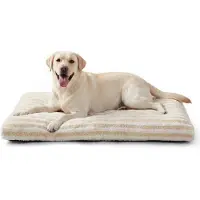 Sonstiges Lit pour chien, 90x60x9 cm, beige, lavable, orthopédique, antidérapant