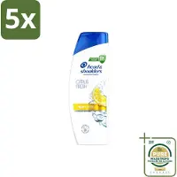 Head & shoulders 5 flacons de shampooing Citrus Fresh - 250 ml - Lot de 5