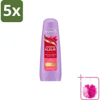 Unilever 5 x Après-shampooing Andrélon, couleur vibrante - 200 ml - Pack économique - 5 pièces
