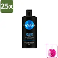 Syoss 25 flacons de shampooing volumisant - 440 ml - Lot de 25