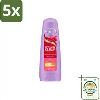 Unilever 5 x Après-shampoing Andrélon Couleur Vibrante - 200 ml - Pack économique - 5 pièces