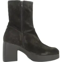 Wonders pour femme. H-49101_5713_9332 Bottines en cuir Lady 101 Marron (38), 5 à 8 cm, Fermeture éclair, Casuel