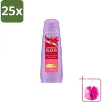 Unilever 25 x Après-shampooing Andrélon, couleur vibrante - 200 ml - Pack économique - 25 pièces