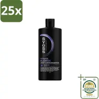 Syoss 25 flacons de shampooing Intense Blonde - 440 ml - Lot de 25 pièces