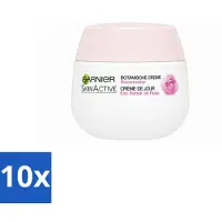 Garnier - SkinActive - Crème de Jour Botanique - Eau de Rose - Peaux Sèches & Sensibles - 50 ml - Pack Avantage - 10 pièces