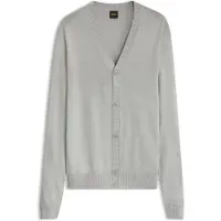 BOSS Vestes en maille 'Avac' gris clair