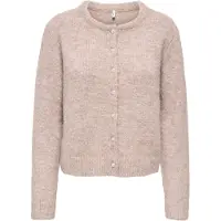 ONLY Cardigan 'ONLMAGGIE' gris argenté