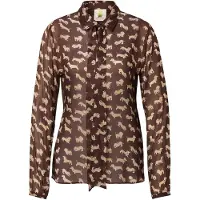 Princess Goes Hollywood Chemisier marron / cappuccino / blanc