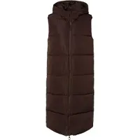 ONLY Gilet 'ONLALINA' chocolat