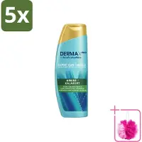 Head & shoulders 5 flacons de shampooing anti-pellicules DermaXPro de , format 225 ml, gamme apaisante, lot économique de 5 pièces