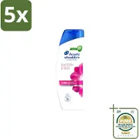 Head & shoulders 5 x Shampooing anti-pelliculaire Lisse et Soin, 250 ml - Pack économique - 5 pièces