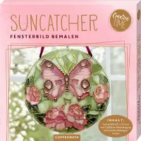 Sonstige Verlage Décorer un panneau de vitrail "suncatcher"