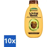 Garnier Shampooing Loving Blends huile d'avocat et beurre de karité 300 ml - Pack avantage - 10 pièces