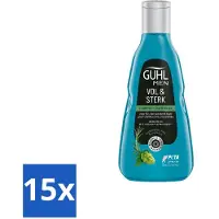 Guhl - Shampooing - Homme Full & Strong - 250 ml - Pack avantage - 15 pièces