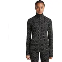 Icebreaker T-shirt à Manches Longues Avec Demi-zip 260 Tech Vertex Alpgeo