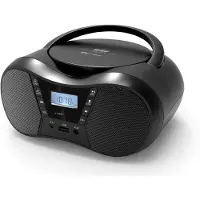 Eltra Lecteur radio CD LILA2 USB/BT Noir (FM, Bluetooth), Radio, Noir
