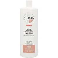Nioxin System 3 Scalp Therapy Conditioner pour cheveux colorés, 1000ml