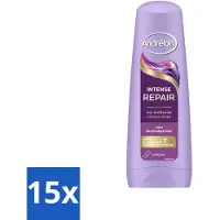 Unilever 15 x Après-shampooing réparateur intense Andrélon - 200 ml - Pack avantage - 15 pièces