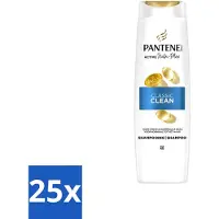 Pantene 25 flacons de shampooing Pro-V Classic Clean, 400 ml chacun. Pack économique de 25 pièces