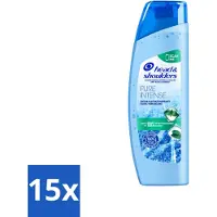 Head & shoulders Shampoing antipelliculaire – Pure Intense – Rafraîchissant Intense – 250 ml - Pack économique - 15 pièces