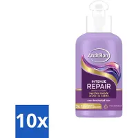 Unilever 10 x Crème sans rinçage réparatrice intense Andrélon - 200 ml - Pack économique - 10 pièces