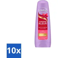 Unilever 10 x Après-shampooing Andrélon, couleur vibrante - 200 ml - Pack économique - 10 pièces