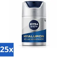 Nivea MEN Crème Anti-Âge pour le visage avec SPF 15 - 50 ml - Pack avantage - 25 pièces