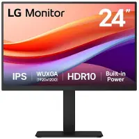 LG ELECTRONICS LCD 24BA55W-B 24" black