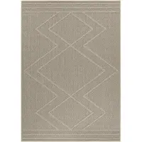 Ayyildiz Hali Ayyildiz | Tapis d'extérieur Patara - 140 cm x 200 cm - Gris Azteque - Durable et élégant
