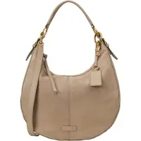 Marc O'Polo Cuir sac à épaule sac à épaule bandoulière Philine Hobo Bag Earthy Taupe