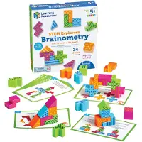 Learning Resources Jeu de logique Stem Brainometry, + 5 ans,